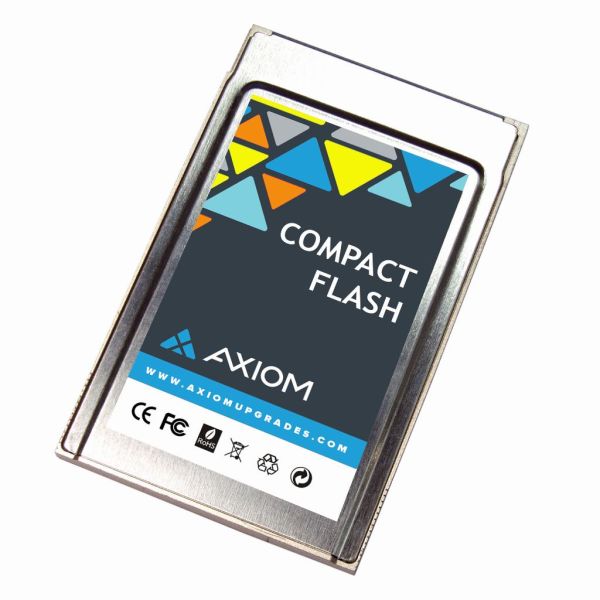 Axiom MEM-RSP4+-FLD128M-AX memory card 0.128 GB PC Card